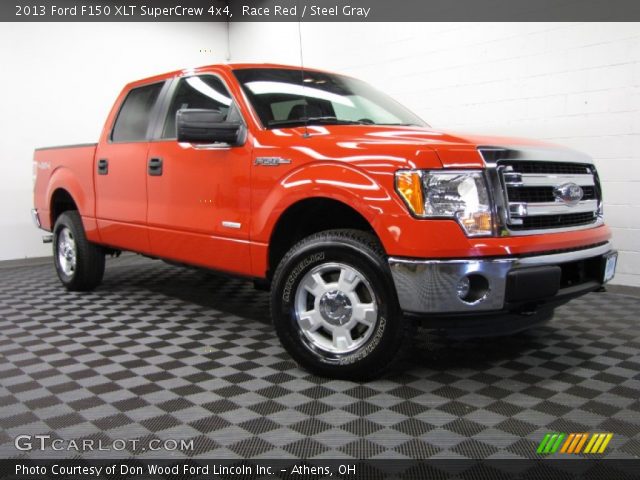 2013 Ford F150 XLT SuperCrew 4x4 in Race Red