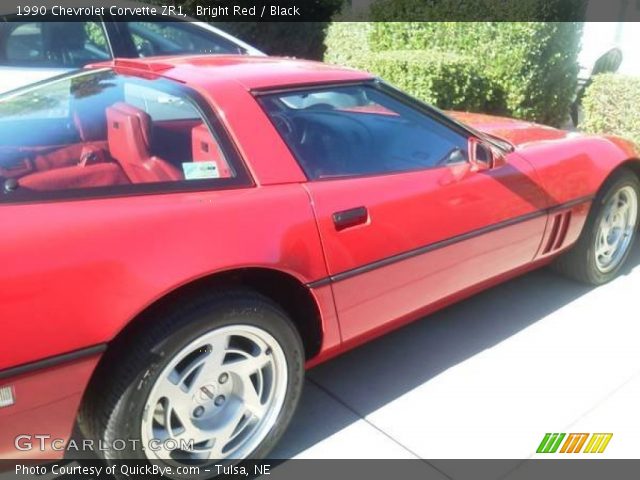 1990 Chevrolet Corvette ZR1 in Bright Red