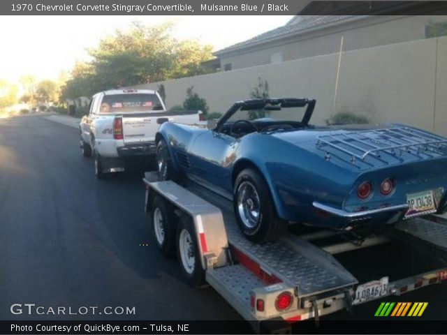 1970 Chevrolet Corvette Stingray Convertible in Mulsanne Blue