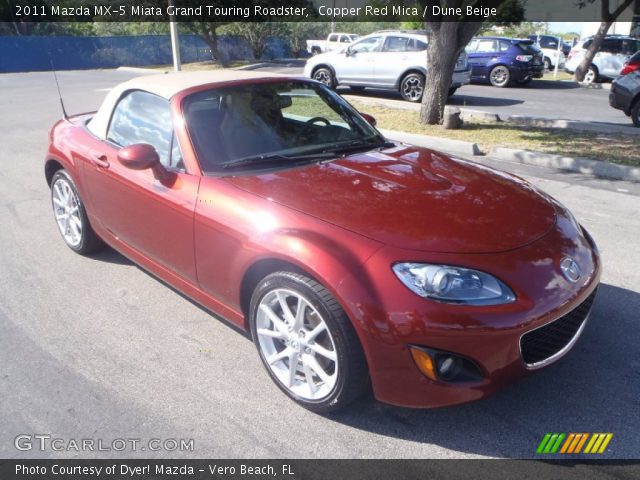 2011 Mazda MX-5 Miata Grand Touring Roadster in Copper Red Mica