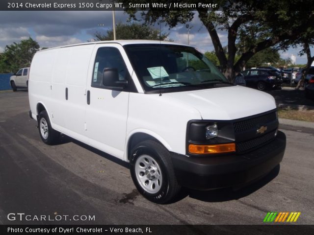 2014 Chevrolet Express 1500 Cargo WT in Summit White