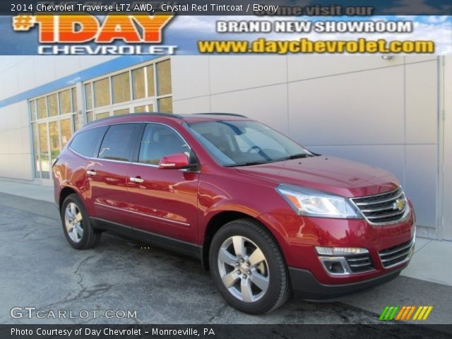 2014 Chevrolet Traverse LTZ AWD in Crystal Red Tintcoat