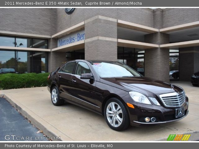 2011 Mercedes-Benz E 350 4Matic Sedan in Cuprite Brown
