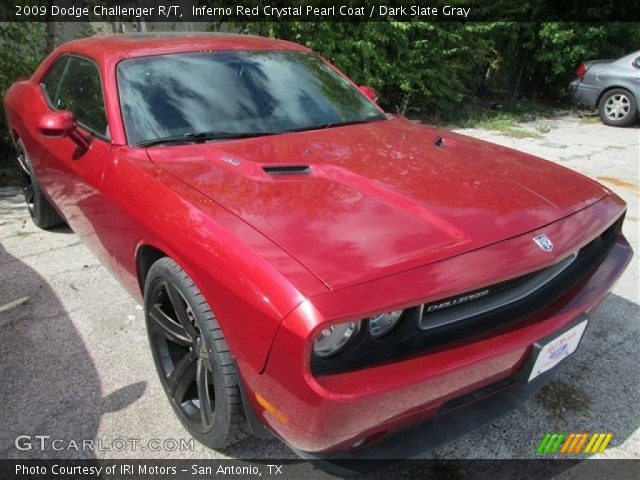 2009 Dodge Challenger R/T in Inferno Red Crystal Pearl Coat