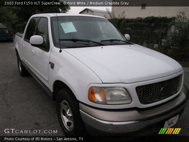 2003 Ford F150 XLT SuperCrew in Oxford White