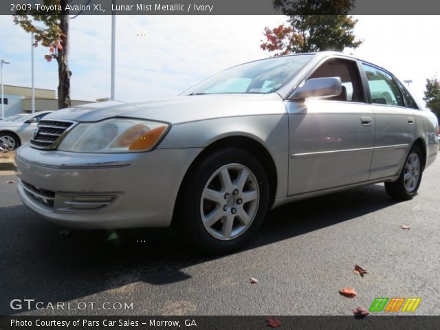 2003 Toyota Avalon XL in Lunar Mist Metallic