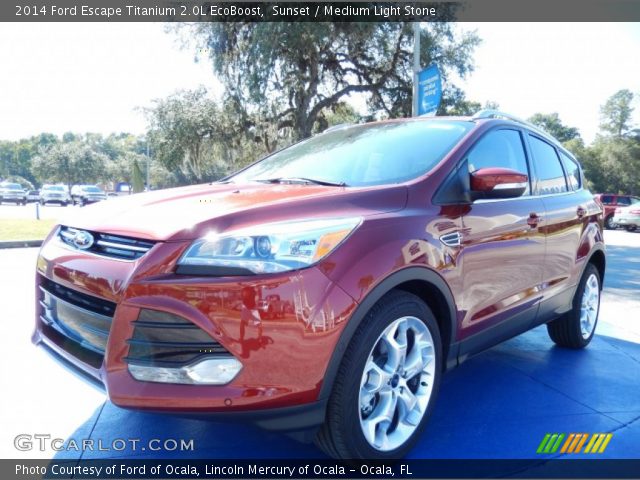 2014 Ford Escape Titanium 2.0L EcoBoost in Sunset