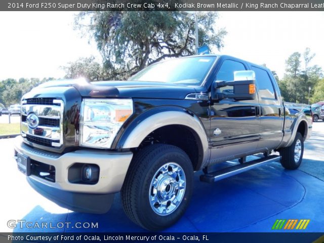 2014 Ford F250 Super Duty King Ranch Crew Cab 4x4 in Kodiak Brown Metallic