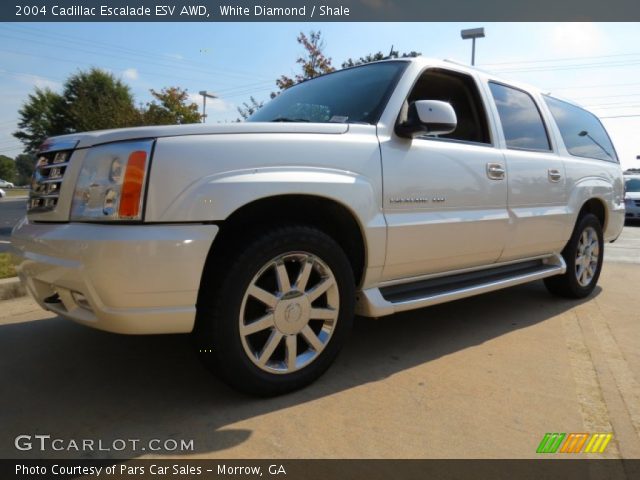 2004 Cadillac Escalade ESV AWD in White Diamond