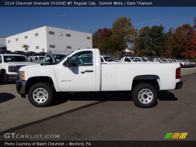 2014 Chevrolet Silverado 3500HD WT Regular Cab in Summit White