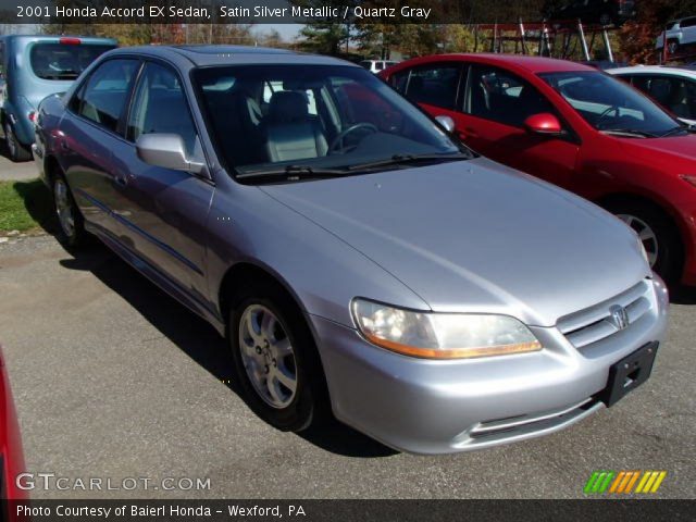 2001 Honda Accord EX Sedan in Satin Silver Metallic