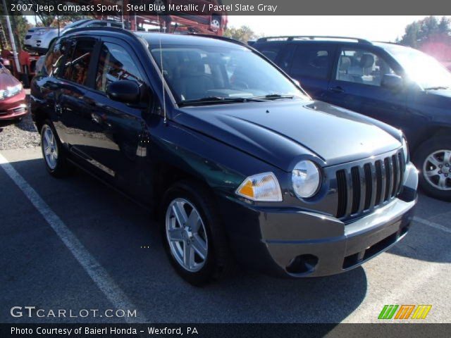 2007 Jeep Compass Sport in Steel Blue Metallic