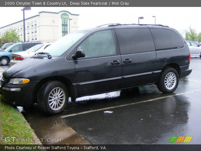 2000 Chrysler Town & Country LX in Deep Slate Pearlcoat