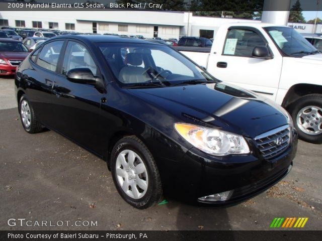 2009 Hyundai Elantra GLS Sedan in Black Pearl