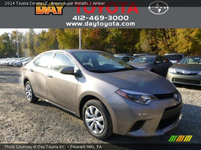 2014 Toyota Corolla LE in Brown Sugar Metallic