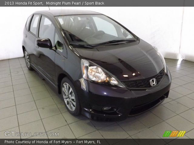 2013 Honda Fit Sport in Midnight Plum Pearl