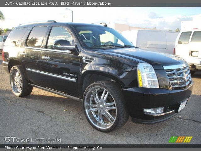 2007 Cadillac Escalade AWD in Black Raven