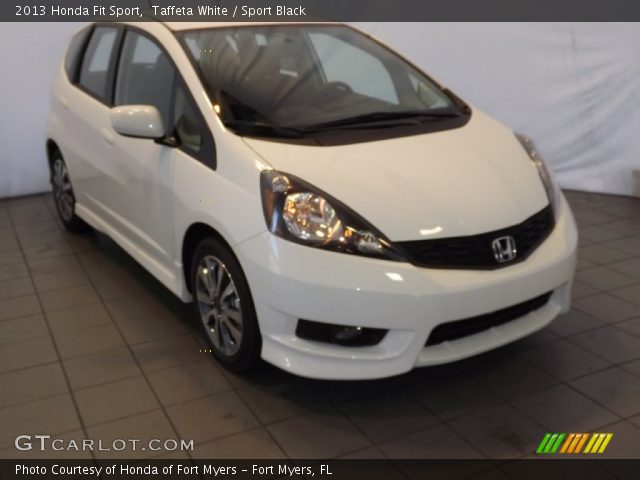 2013 Honda Fit Sport in Taffeta White