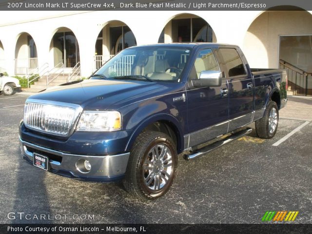 2007 Lincoln Mark LT SuperCrew 4x4 in Dark Blue Pearl Metallic