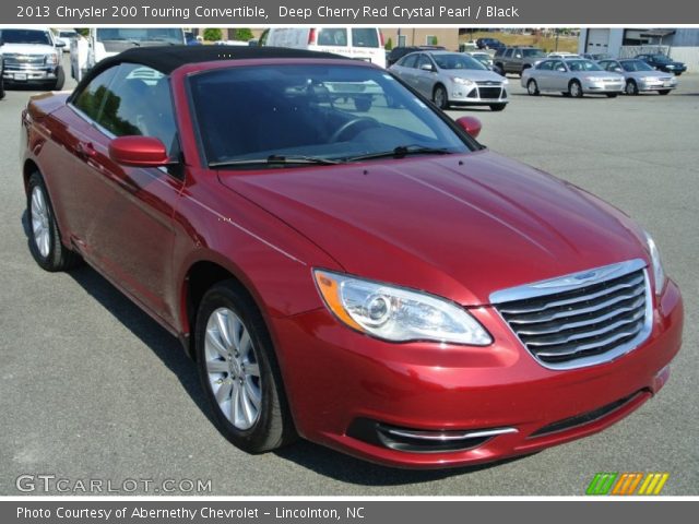 2013 Chrysler 200 Touring Convertible in Deep Cherry Red Crystal Pearl