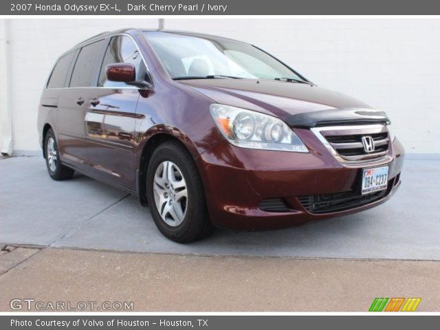 2007 Honda Odyssey EX-L in Dark Cherry Pearl