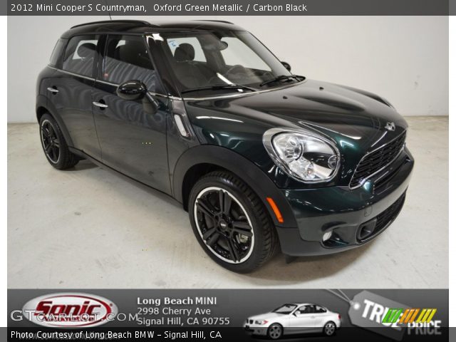 2012 Mini Cooper S Countryman in Oxford Green Metallic