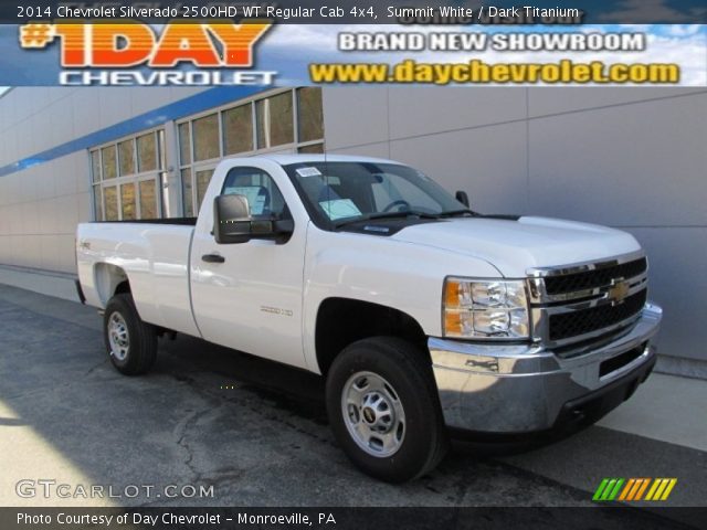 2014 Chevrolet Silverado 2500HD WT Regular Cab 4x4 in Summit White