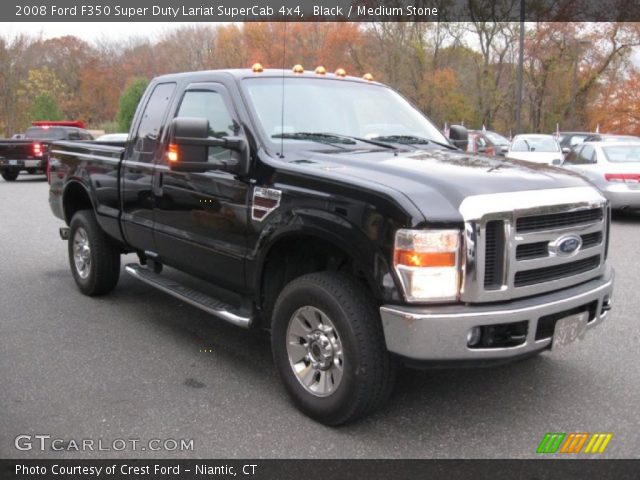 2008 Ford F350 Super Duty Lariat SuperCab 4x4 in Black