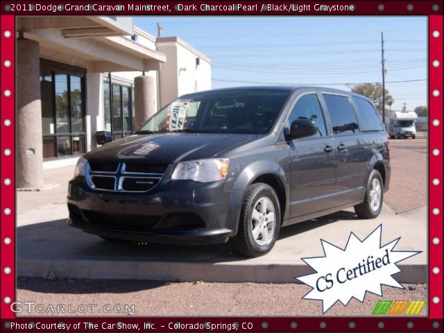 2011 Dodge Grand Caravan Mainstreet in Dark Charcoal Pearl