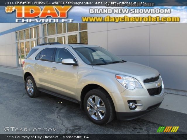 2014 Chevrolet Equinox LT AWD in Champagne Silver Metallic