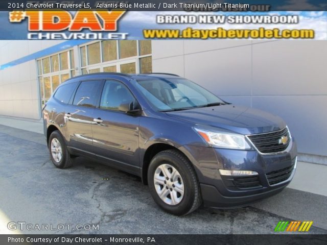 2014 Chevrolet Traverse LS in Atlantis Blue Metallic