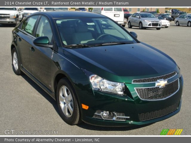2014 Chevrolet Cruze LT in Rainforest Green Metallic