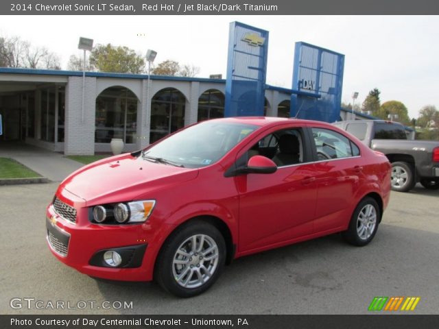 2014 Chevrolet Sonic LT Sedan in Red Hot