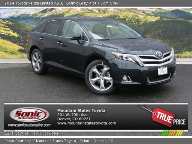 2014 Toyota Venza Limited AWD in Cosmic Gray Mica