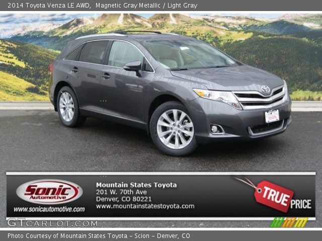 2014 Toyota Venza LE AWD in Magnetic Gray Metallic