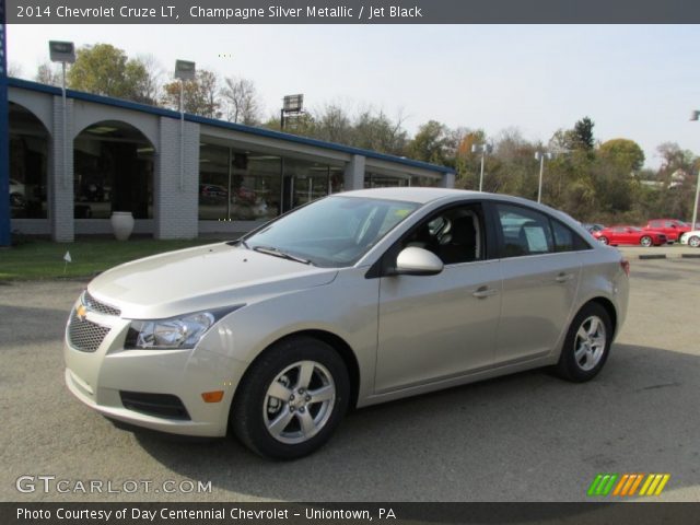 2014 Chevrolet Cruze LT in Champagne Silver Metallic