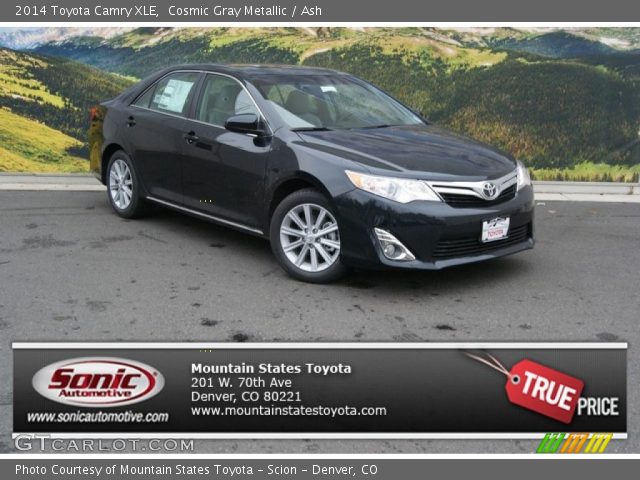 2014 Toyota Camry XLE in Cosmic Gray Metallic