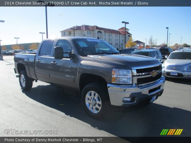 2014 Chevrolet Silverado 3500HD LT Crew Cab 4x4 in Mocha Steel Metallic