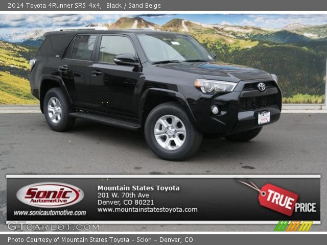 2014 Toyota 4Runner SR5 4x4 in Black