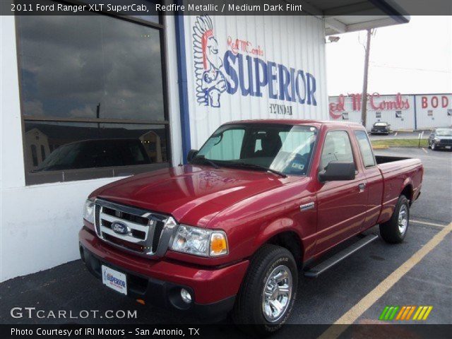 2011 Ford Ranger XLT SuperCab in Redfire Metallic