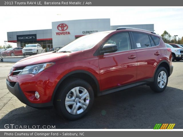 2013 Toyota RAV4 LE in Barcelona Red Metallic