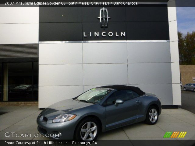 2007 Mitsubishi Eclipse Spyder GS in Satin Meisai Gray Pearl