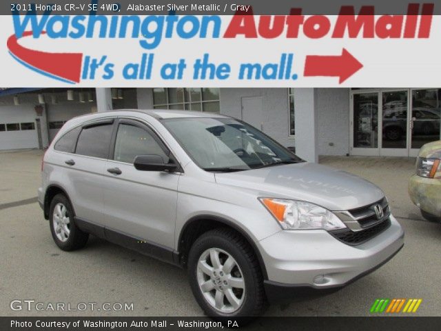 2011 Honda CR-V SE 4WD in Alabaster Silver Metallic