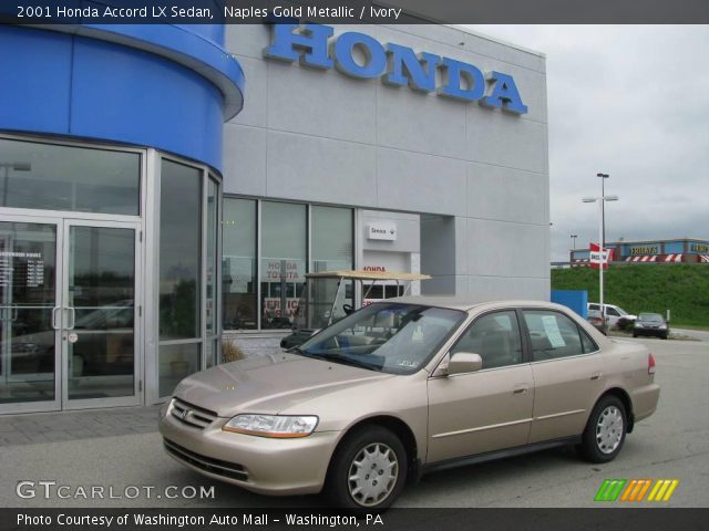 2001 Honda Accord LX Sedan in Naples Gold Metallic