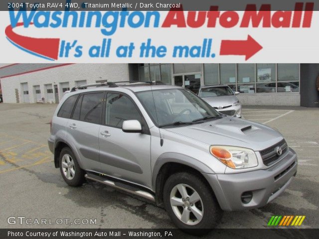 2004 Toyota RAV4 4WD in Titanium Metallic