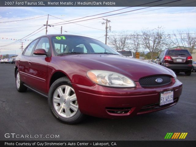 2007 Ford Taurus SEL in Merlot Metallic