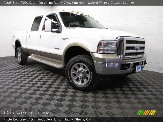 2005 Ford F350 Super Duty King Ranch Crew Cab 4x4 in Oxford White