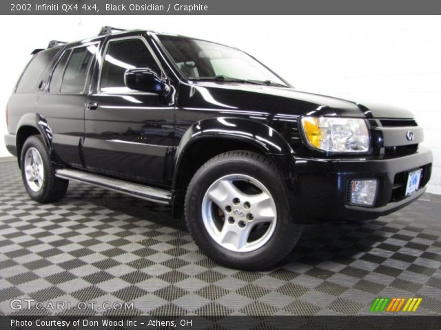 2002 Infiniti QX4 4x4 in Black Obsidian