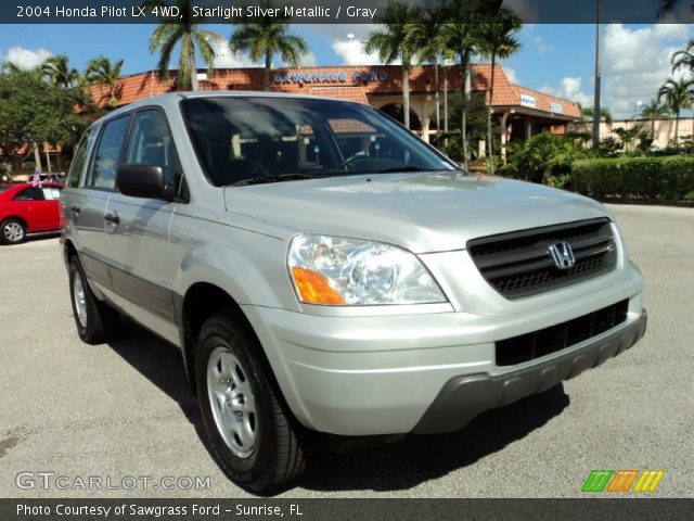 2004 Honda Pilot LX 4WD in Starlight Silver Metallic