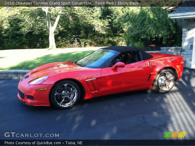 2010 Chevrolet Corvette Grand Sport Convertible in Torch Red
